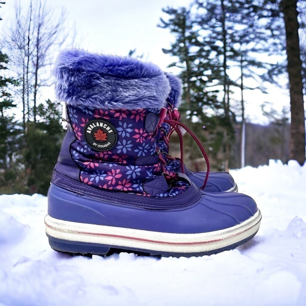 Avalanche By Cougar Angie Girls Snow Boots Size 4